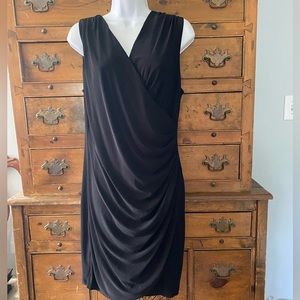 Woman’s Shirred Cross Wrap Dress Size XL